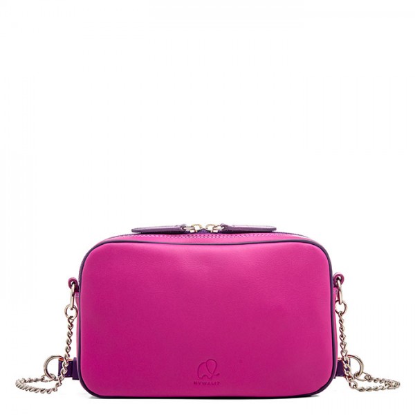 Mywalit Borsa A Tracolla In Pelle Piccola Sangria Multi