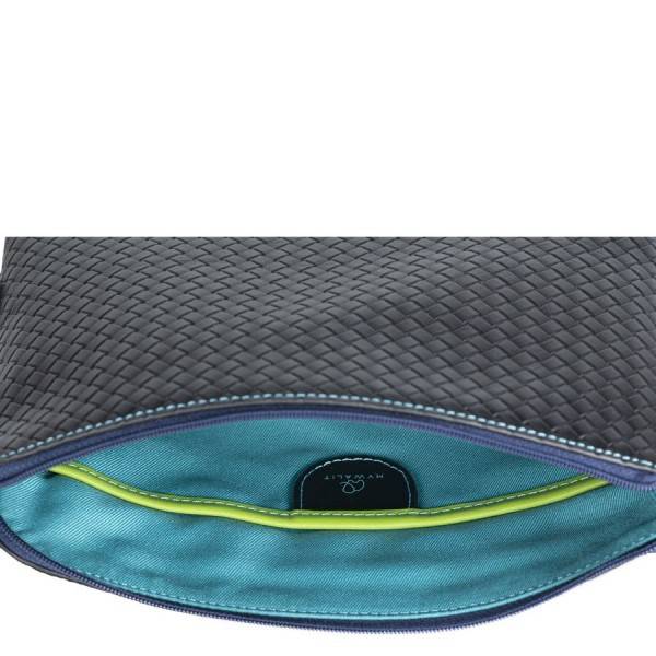 Mywalit Borsa A Tracolla Piccola Linea Embossed Nappa Black Pace