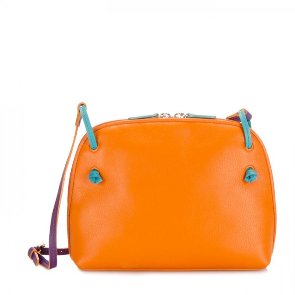 Mywalit Borsa con zip superiore Rio piccola Arancione Copacabana