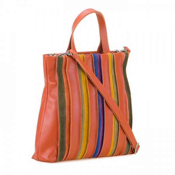 Mywalit Borsa Shopper Laguna In Pelle E Camoscio Lucca