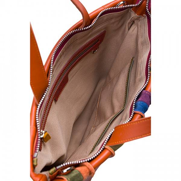 Mywalit Borsa Shopper Laguna In Pelle E Camoscio Lucca