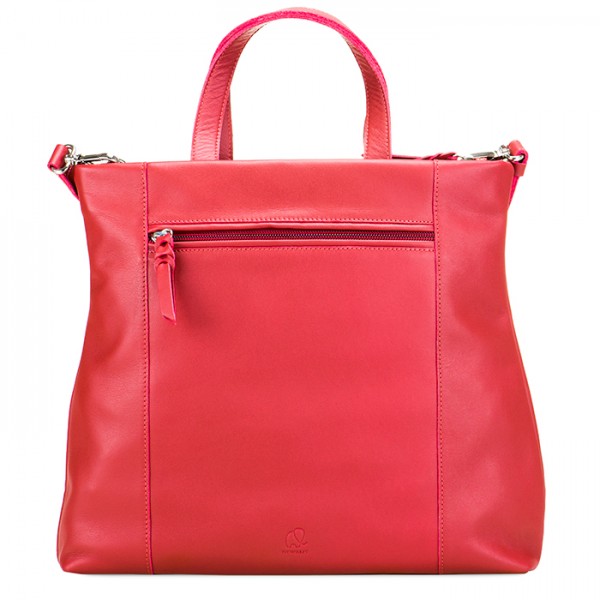 Mywalit Borsa Shopper Laguna In Pelle E Camoscio Vesuvio