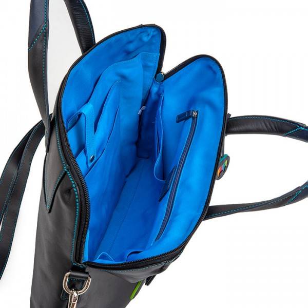 Mywalit Borsa Sottile Da Lavoro In Pelle Black Pace