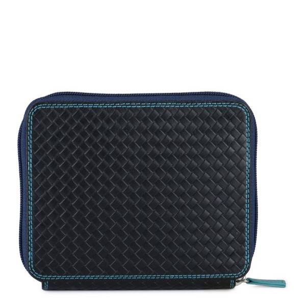 Mywalit Custodia Media Linea Embossed Nappa Black Pace