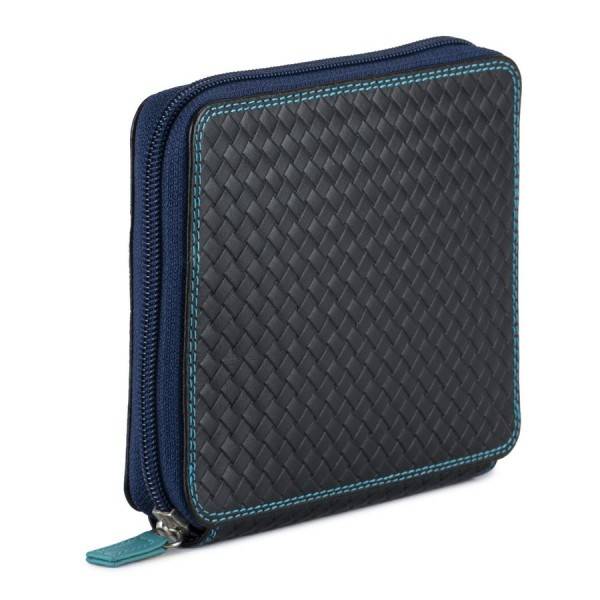 Mywalit Custodia Media Linea Embossed Nappa Black Pace