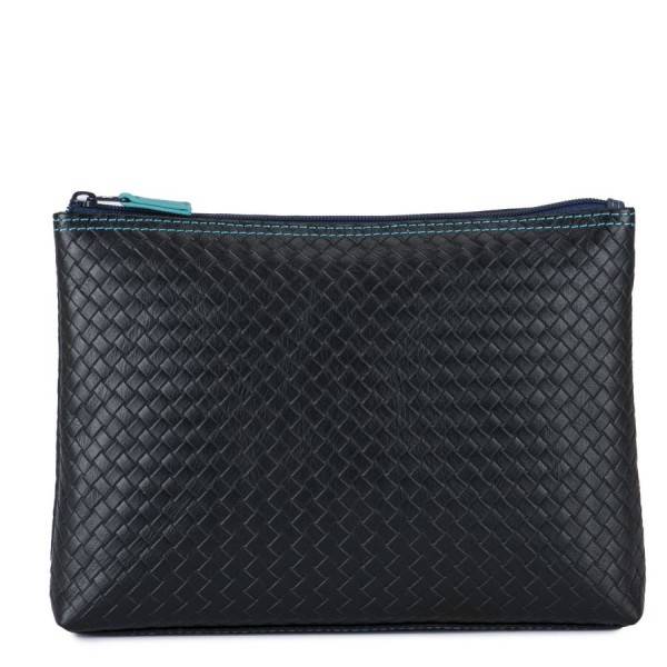 Mywalit Make-Up Case Grande Linea Embossed Nappa Black Pace