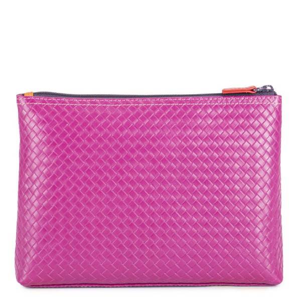 Mywalit Make-Up Case Grande Linea Embossed Nappa Sangria Multi