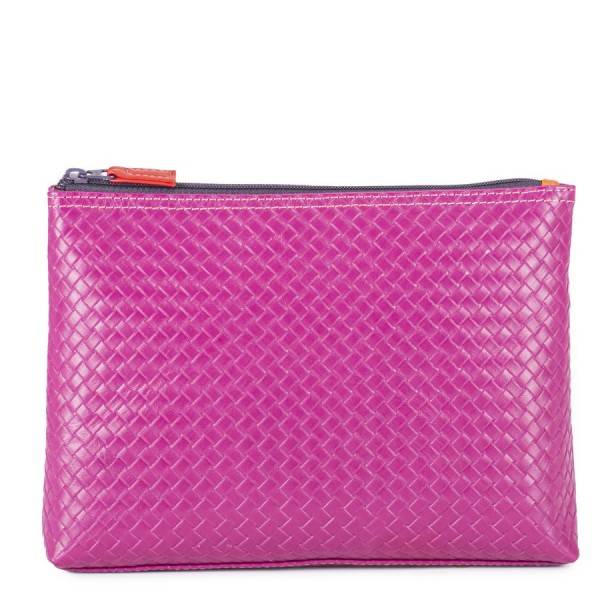 Mywalit Make-Up Case Grande Linea Embossed Nappa Sangria Multi