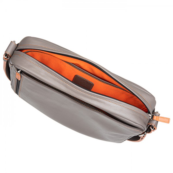 Mywalit Borsa A Tracolla Con Organiser Media Fumo