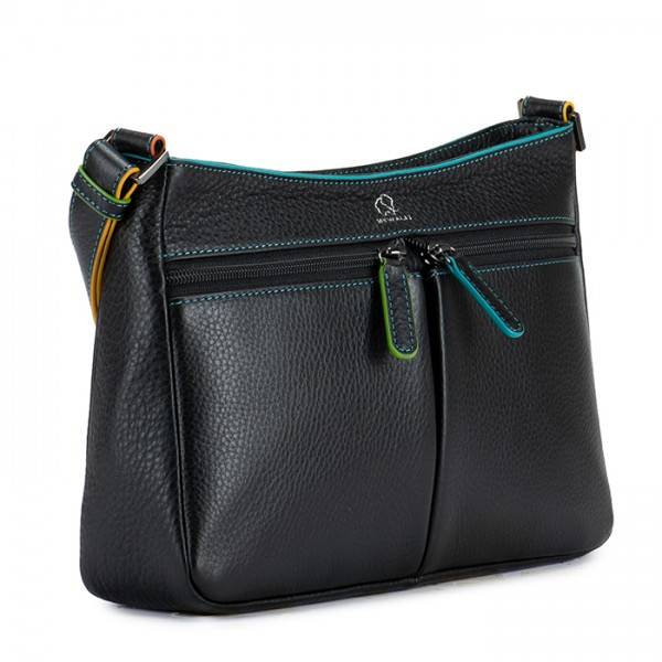 Mywalit Borsa A Tracolla Cortona Black Pace