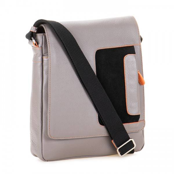 Mywalit Borsa A Tracolla Havana Con Risvolto Fumo