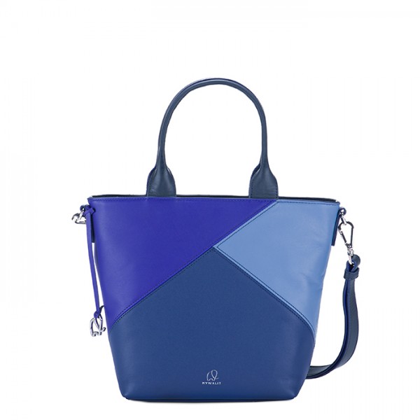 Mywalit Borsa con manici Carrara Blu