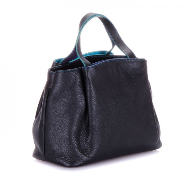 Mywalit Borsa Con Manici Verona Media Black Pace