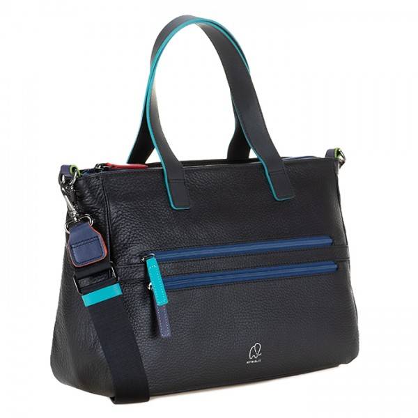 Mywalit Borsa Con Manici Versilia Black Pace