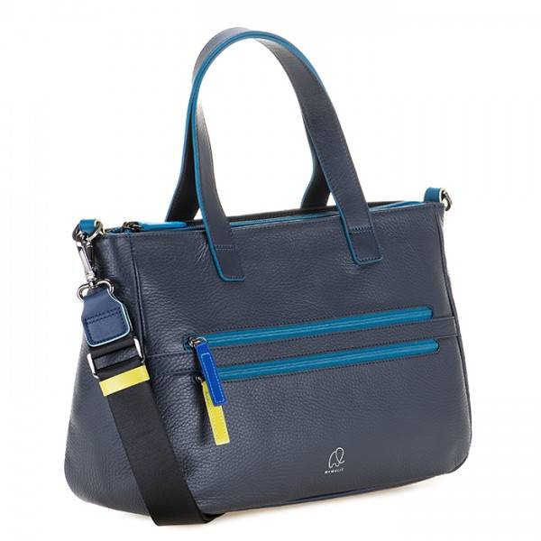 Mywalit Borsa Con Manici Versilia Blu