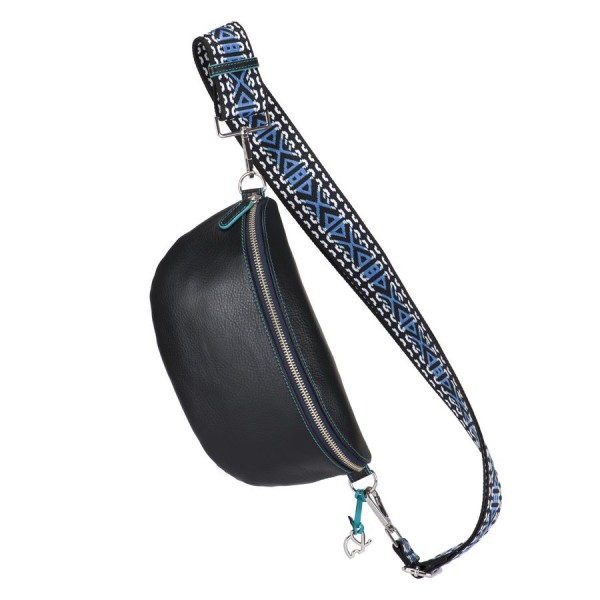 Mywalit Borsa Con Tracolla In Tessuto Olbia Nero