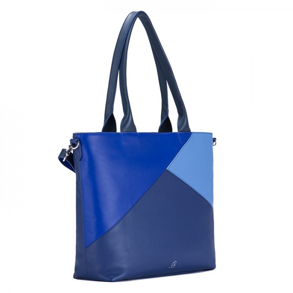 Mywalit Borsa Shopper Carrara Blu