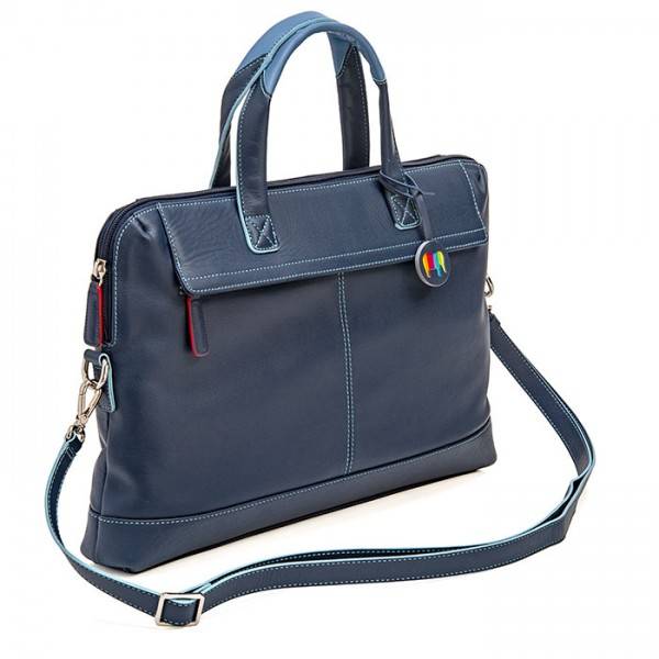 Mywalit Borsa Sottile Da Lavoro In Pelle Royal