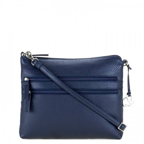 Mywalit Cremona Borsa a Tracolla Slim Blu