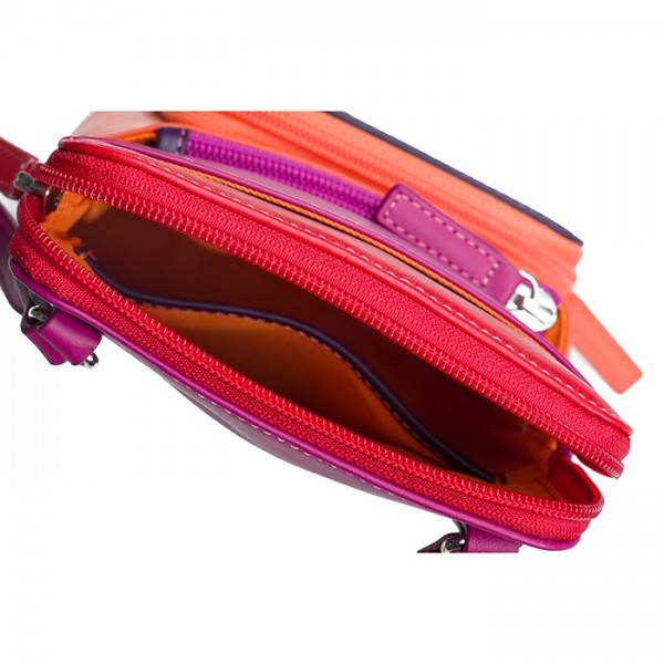 Mywalit Organiser Con Tripla Zip Sangria Multi