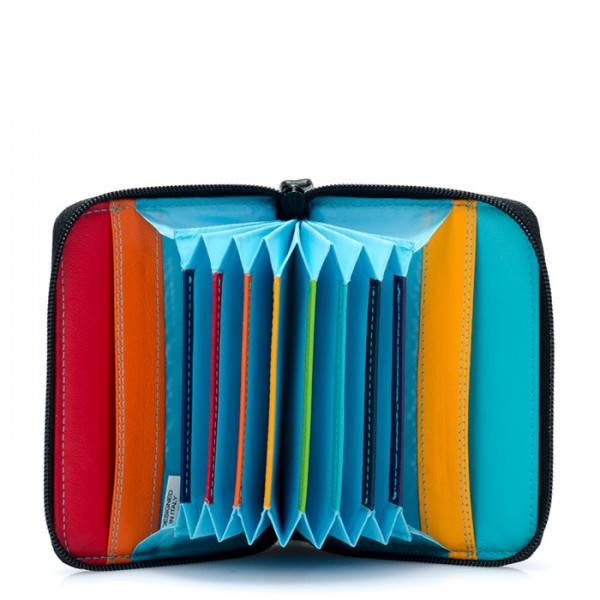 Mywalit Porta Carte Di Credito Con Zip Black Pace