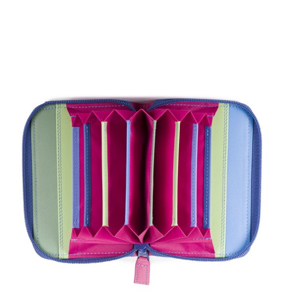Mywalit Porta Carte Di Credito Con Zip Viola
