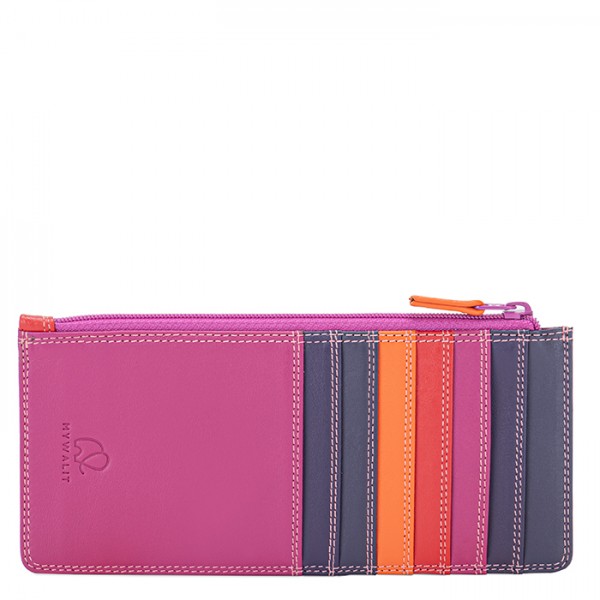 Mywalit Porta carte di credito medio Sangria Multi