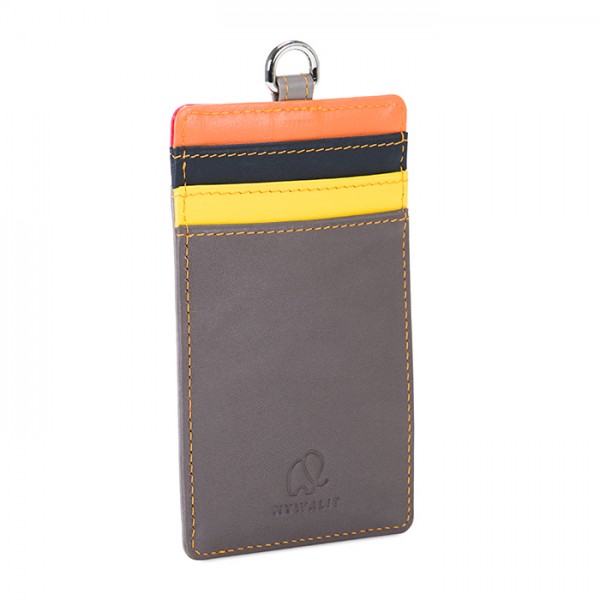 Mywalit Portacarte Con Tracolla Fumo