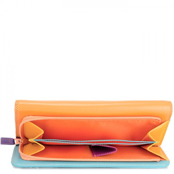 Mywalit Portafoglio A Tre Ante Con Zip Copacabana