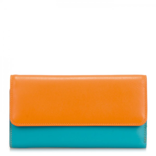 Mywalit Portafoglio a tre ante con zip Copacabana