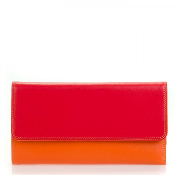Mywalit Portafoglio a tre ante con zip Jamaica