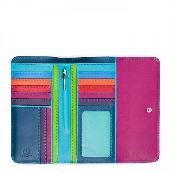 Mywalit Portafoglio A Tre Ante Con Zip Liguria