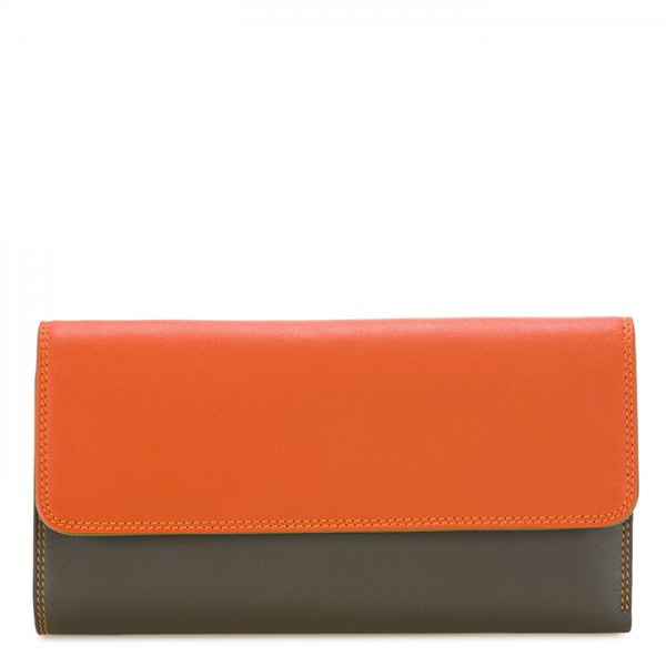 Mywalit Portafoglio a tre ante con zip Lucca