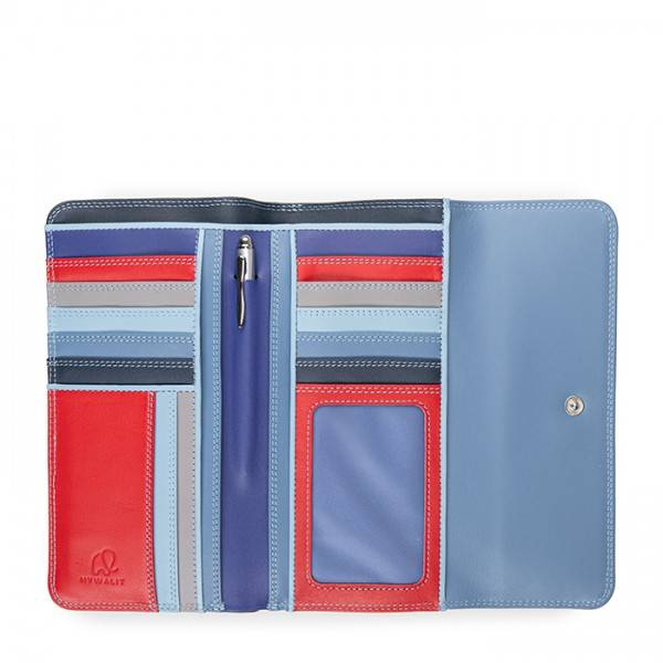 Mywalit Portafoglio A Tre Ante Con Zip Royal