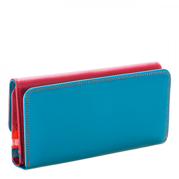 Mywalit Portafoglio A Tre Ante Con Zip Vesuvio