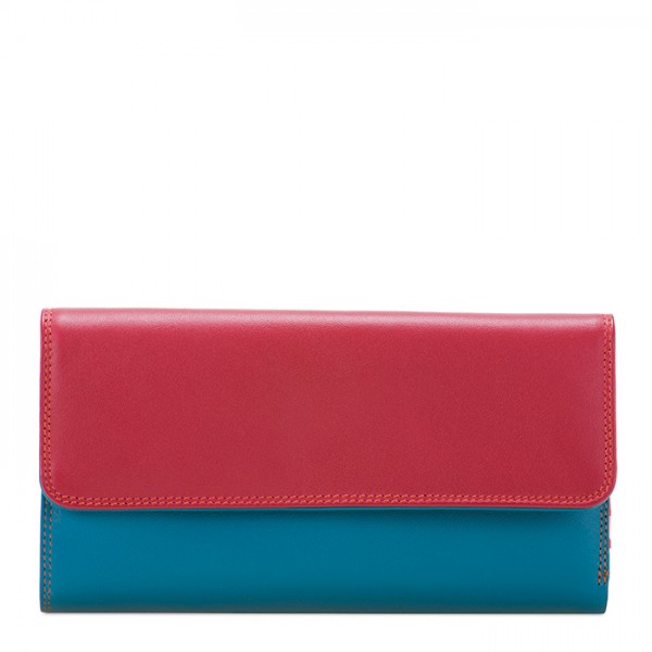 Mywalit Portafoglio a tre ante con zip Vesuvio