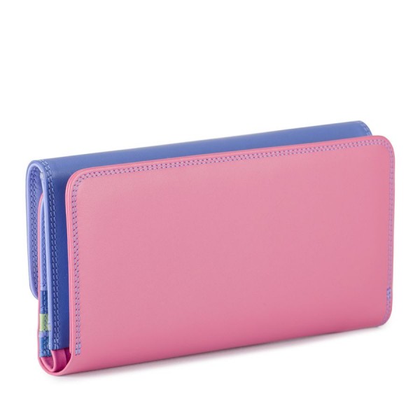Mywalit Portafoglio A Tre Ante Con Zip Viola