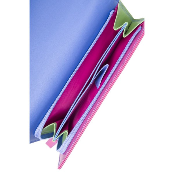 Mywalit Portafoglio A Tre Ante Con Zip Viola