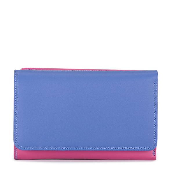 Mywalit Portafoglio a tre ante grande Viola