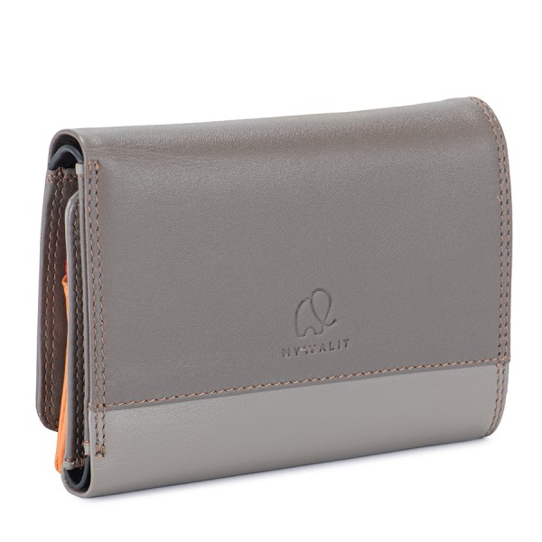 Mywalit Portafoglio A Tre Scomparti Fumo