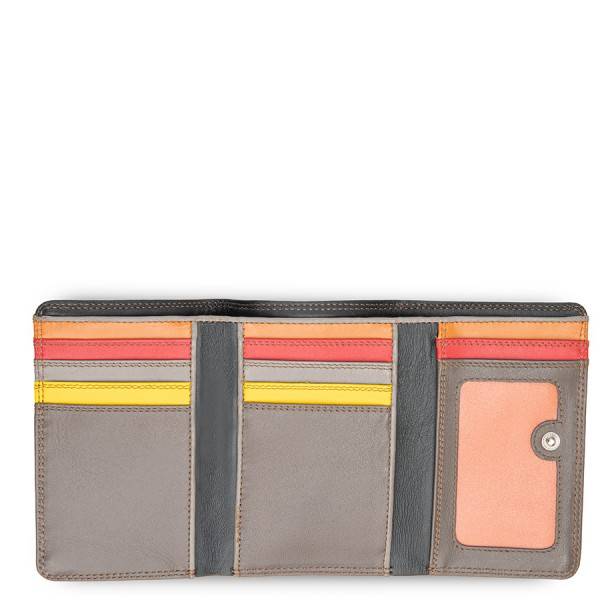 Mywalit Portafoglio A Tre Scomparti Fumo