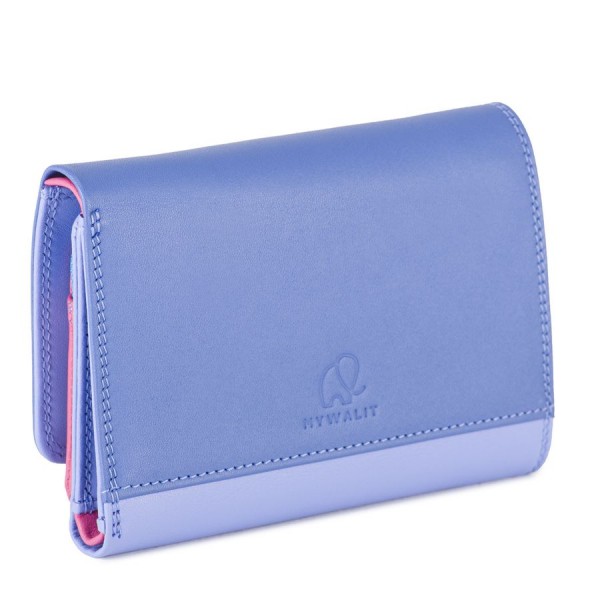 Mywalit Portafoglio A Tre Scomparti Viola