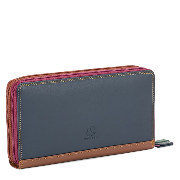 Mywalit Portafoglio Con Doppia Zip Grande Bosco