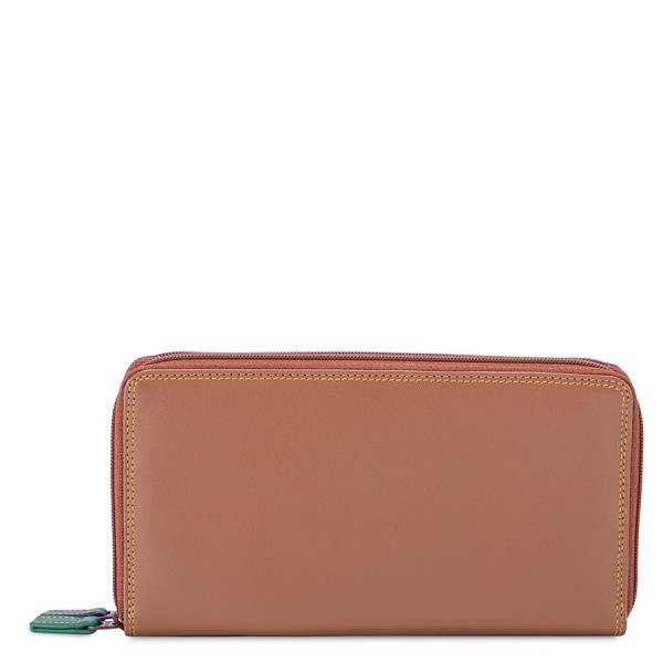 Mywalit Portafoglio con doppia zip grande Bosco