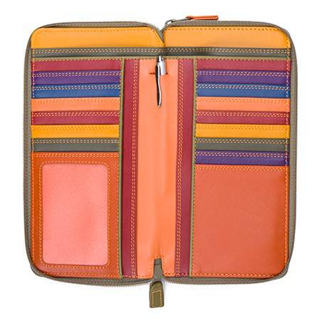 Mywalit Portafoglio Con Doppia Zip Grande Lucca