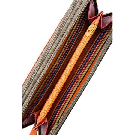 Mywalit Portafoglio Con Doppia Zip Grande Lucca