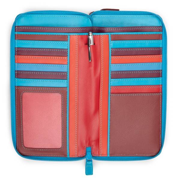 Mywalit Portafoglio Con Doppia Zip Grande Pompei