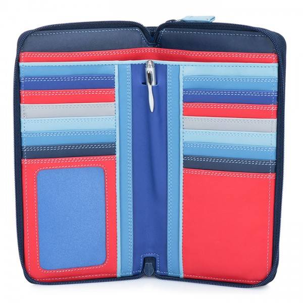 Mywalit Portafoglio Con Doppia Zip Grande Royal