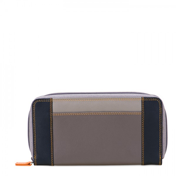 Mywalit Portafoglio con zip grande Fumo