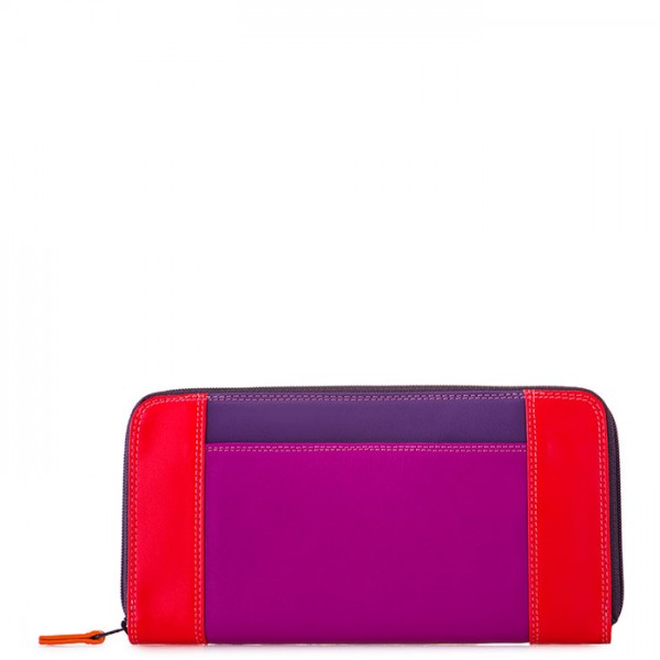 Mywalit Portafoglio con zip grande Sangria Multi